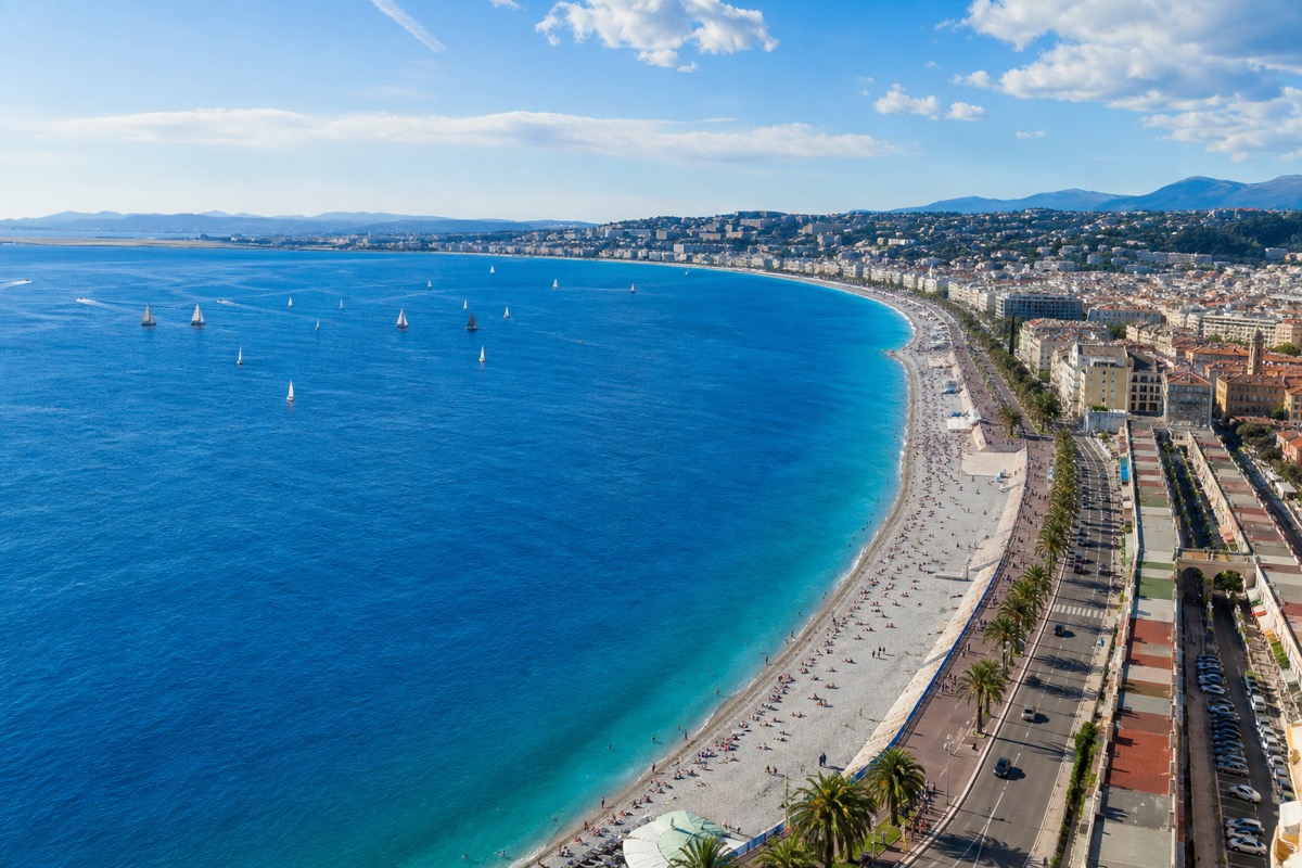 Baie des Anges Nice — impression 3D Côte d'Azur